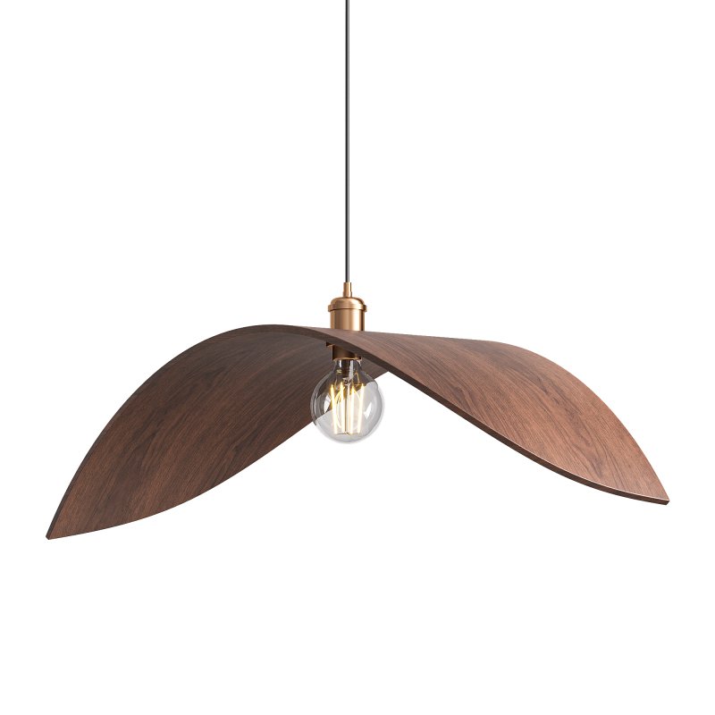 Japandi Wooden Pendant Light - Image 3