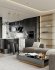 Modern living room and dining room interior scene - Thumbnail 3