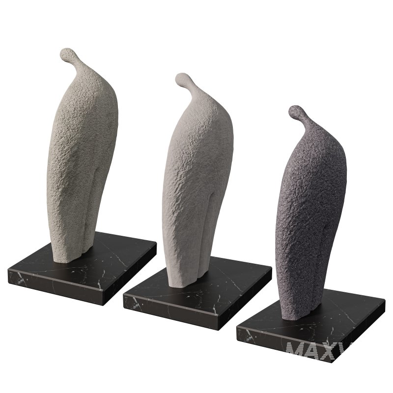 Concret Statue 03 Type - Image 4