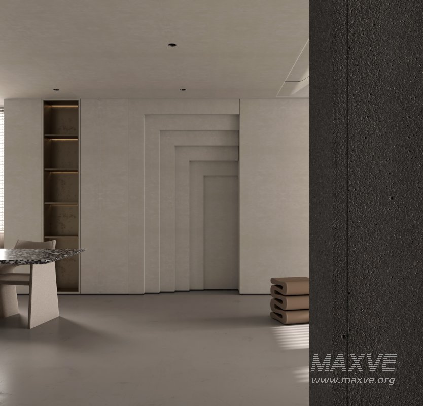 Modern living room and dining room interior scene - Image 6