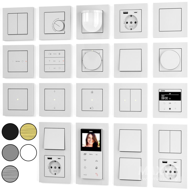 GIRA switches and sockets collection - Image 5