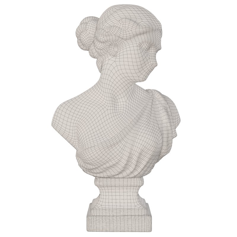 Antique Classical Greek Goddess Bust - Image 5