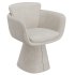 Rune Swivel Dining Chair Beige - Thumbnail 3
