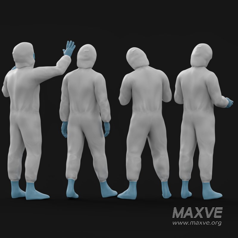 Laboratory Scientist Man 04 poses - Image 5