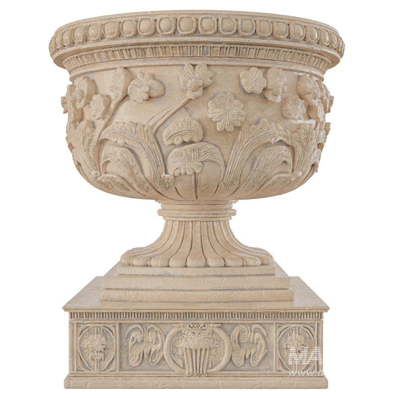 Anceinet Old Big Sculpted Pot - Image 2