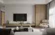 Modern living room and dining room interior scene - Thumbnail 4