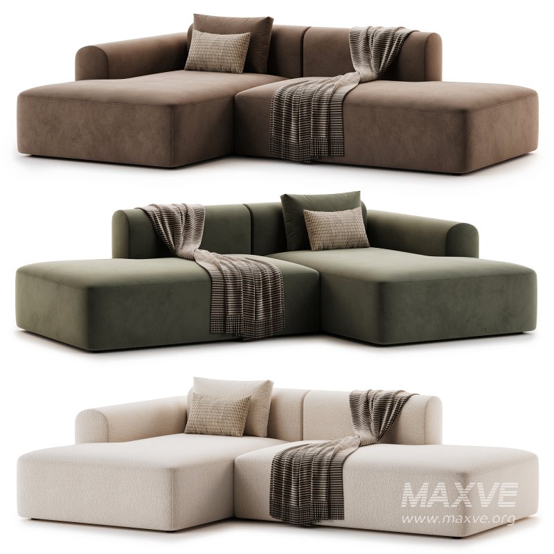 Tenksom Klein Ecksofa Rund - Image 2