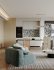 Modern living room and dining room interior scene - Thumbnail 6