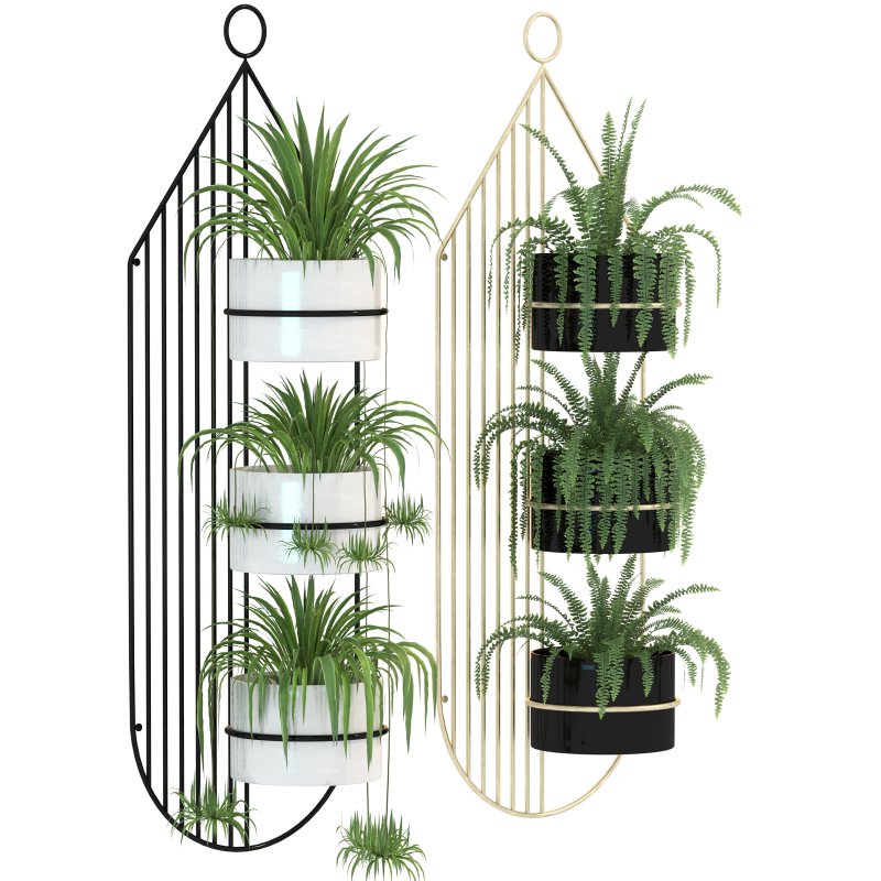 Metal Plant Set 04 - Image 3