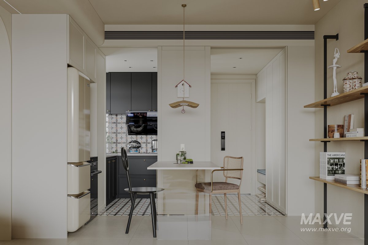 Eclectic living and dining room interior - Image 5