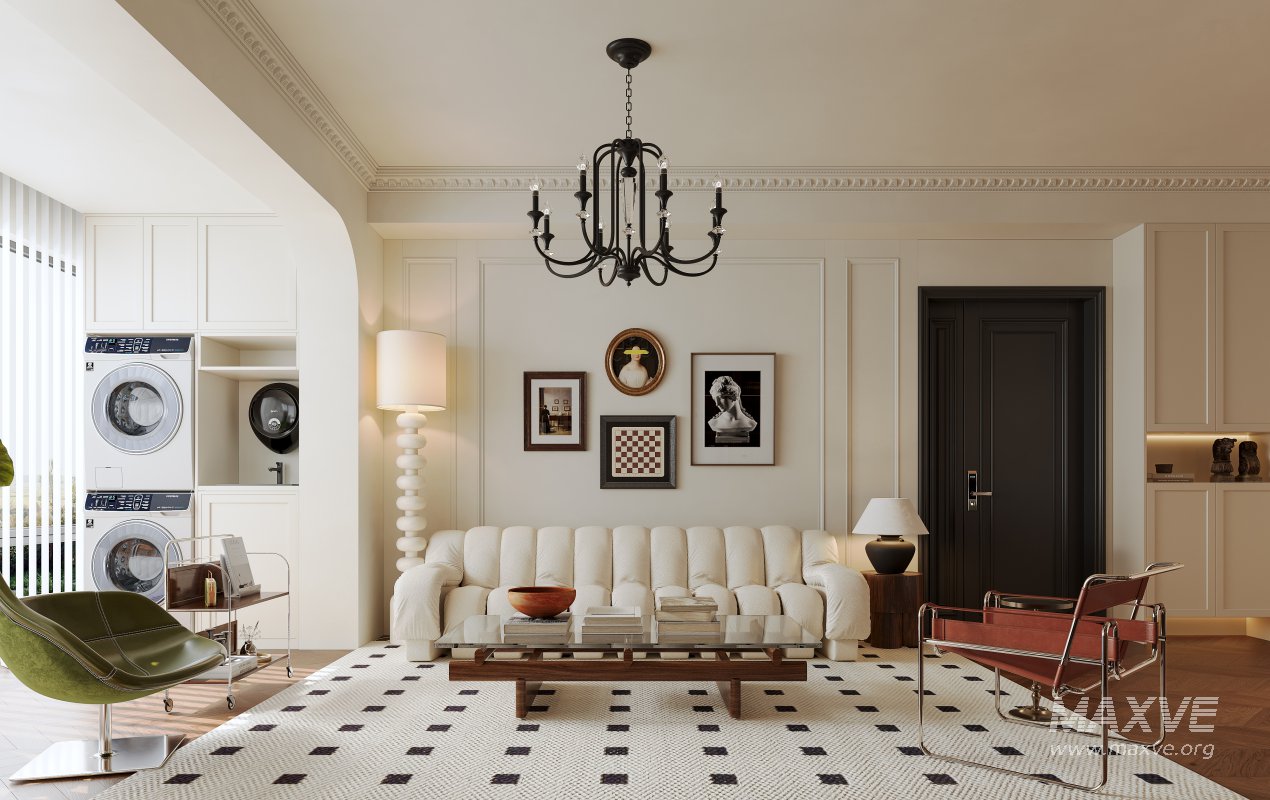 Eclectic living and dining room - Image 1