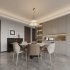 Modern living room and dining room interior scene - Thumbnail 5