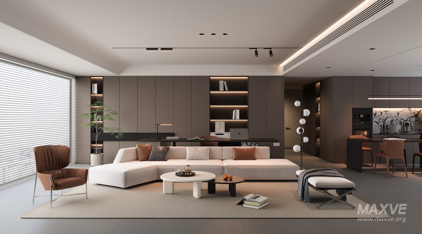 modern living room - Image 1