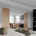 Modern living room and dining room interior scene - Thumbnail 6