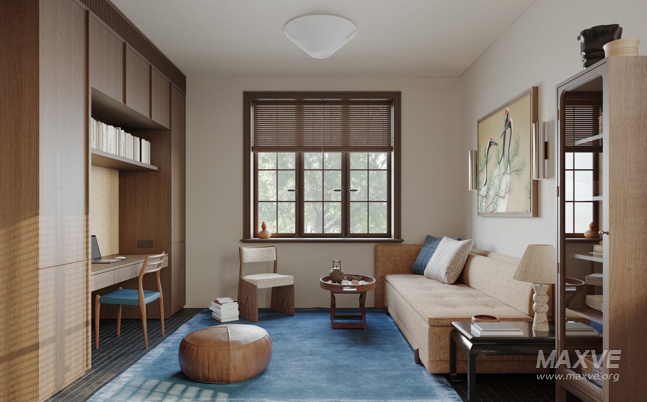 Eclectic living and dining room interior - Image 2