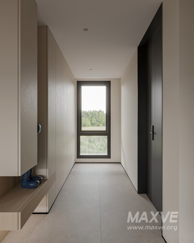 Modern living room and dining room interior scene - Image 3