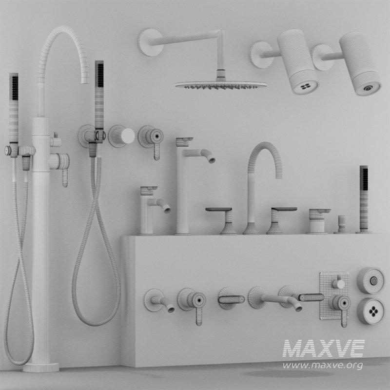 Ritmonio DIAMETRO35 ELEGANCE bathroom faucet set - Image 1