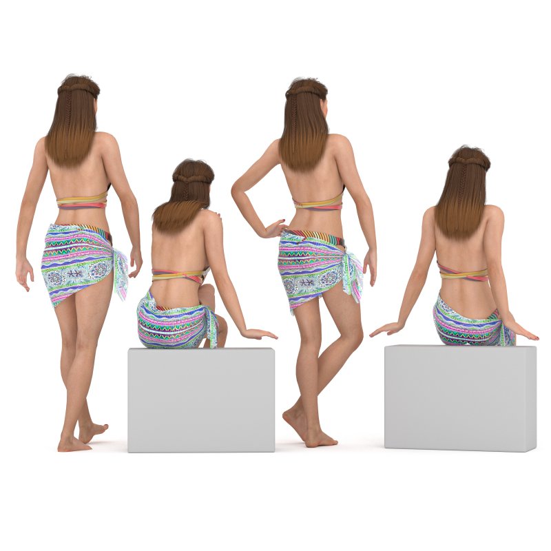 woman beach wear bikini - Image 2