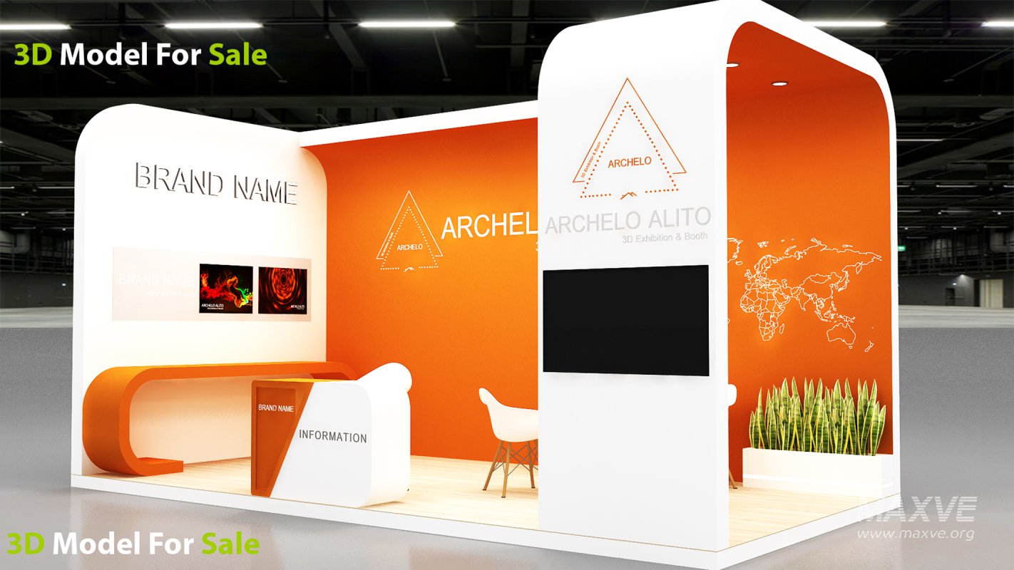 3D Exhibition Booth Model - Image 8