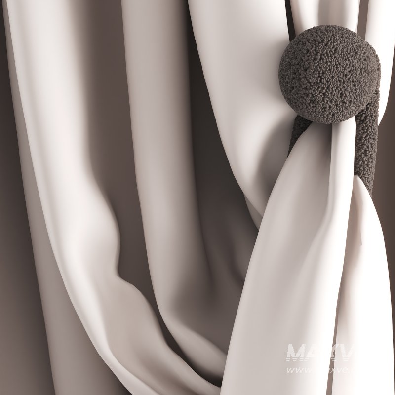 Silk and Cotton Curtain Set 79 - Image 2