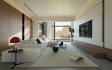 Modern living room and dining room interior scene - Thumbnail 9