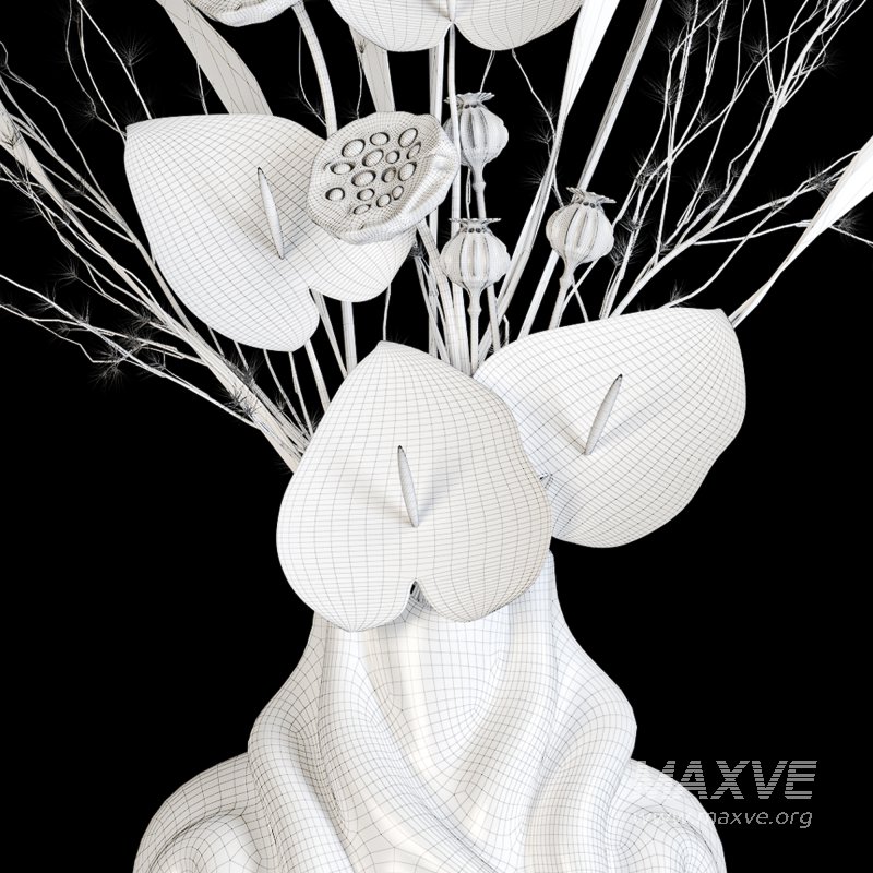 Flowers in Vase Collection 38 - Image 5