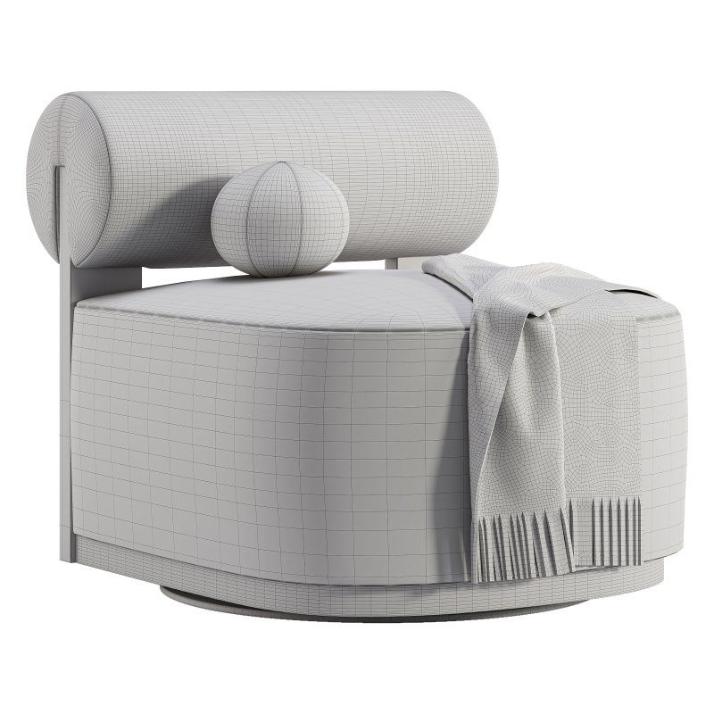 Malta Outdoor Swivel Chair-fourhands - Image 8