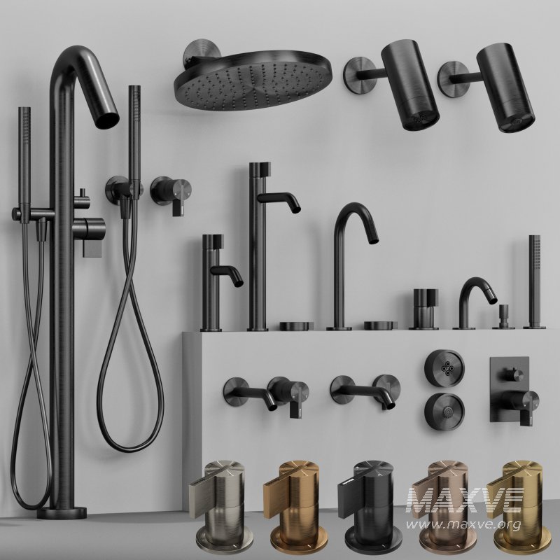 Ritmonio Dot 316 round faucet collection - Image 6