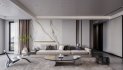 Modern living room and dining room interior scene - Thumbnail 5