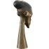 Modern Elongated Head Bronze Sculpture - Thumbnail 2