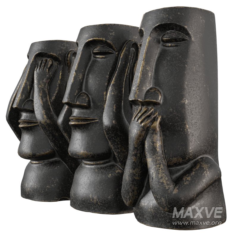 3 Pot Sculpture - Image 5