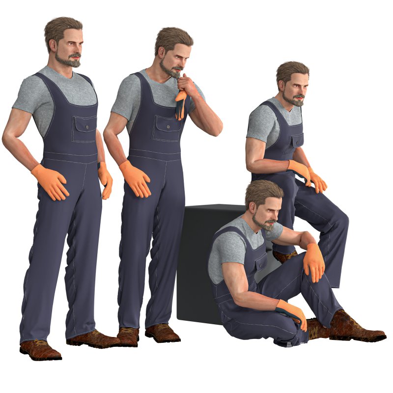 Mechanic Industrial Man Worker - Image 5