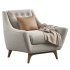 Neptune Oyster Lounge Chair - Thumbnail 2