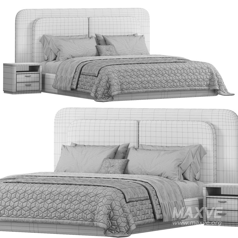 Soft bed Felini beige by wallytally - Image 2