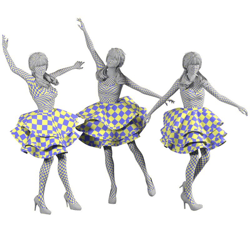 Asian Dancer girl 01 - Image 4