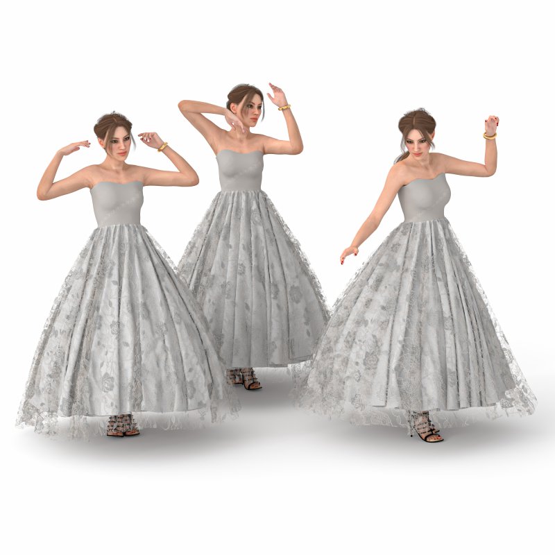 Bride 03 poses - Image 1