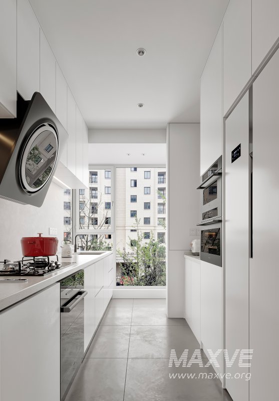 Modern living room and dining room interior scene - Image 2