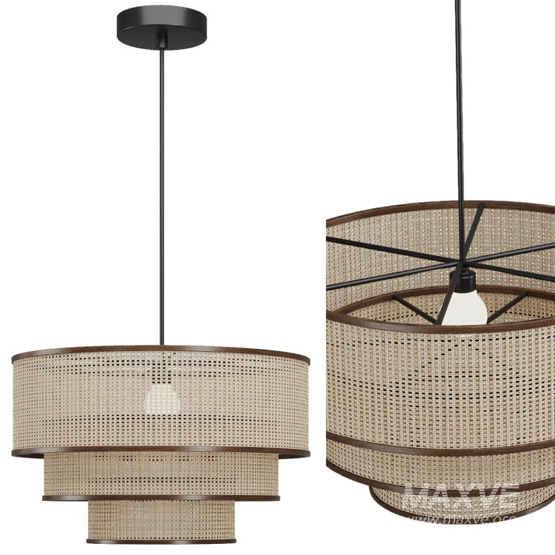 Fern Chandelier Natural - Image 1