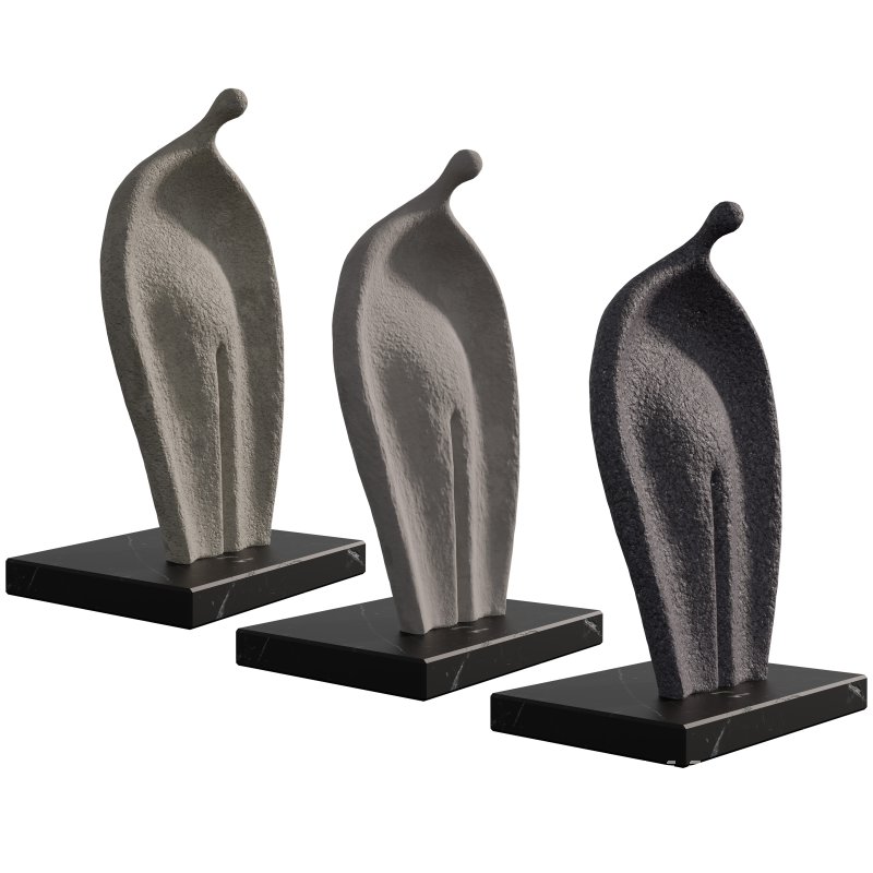 Concret Statue 03 Type - Image 1