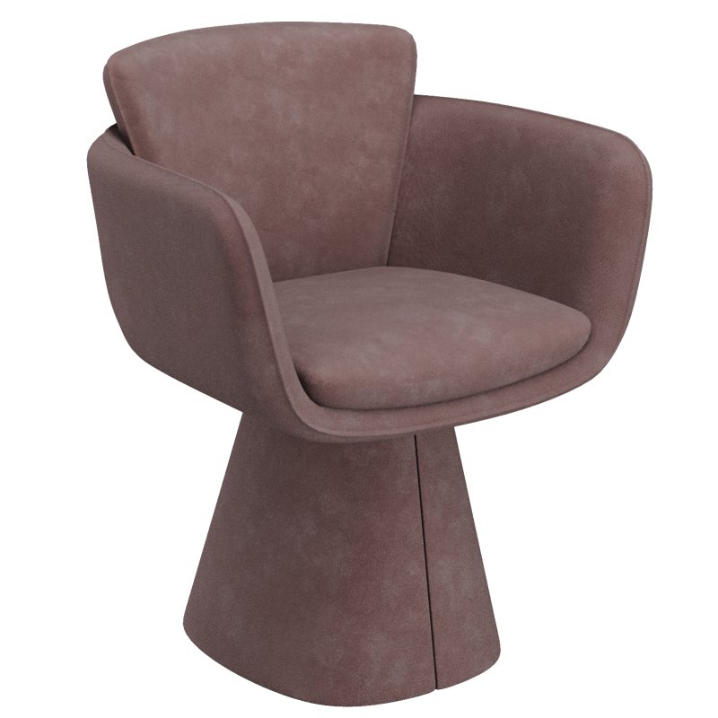 Rune Swivel Dining Chair Beige - Image 5
