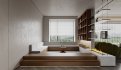 Modern living room and dining room interior scene - Thumbnail 4
