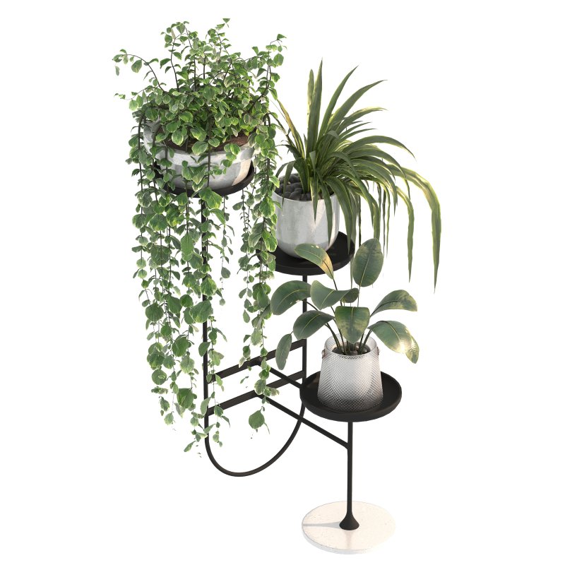 Metal Standing Plant - Image 3