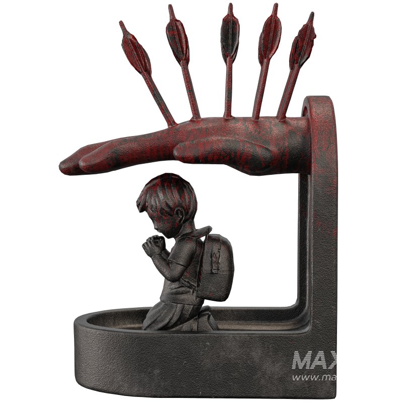 Prayer Boyl Statue - Image 4