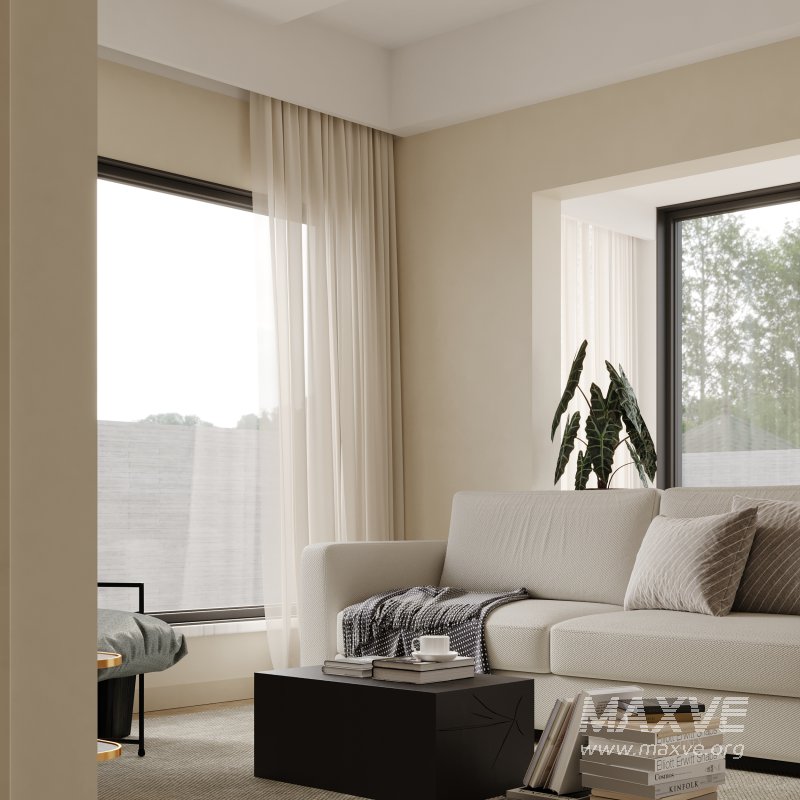 Eclectic living and dining room - Image 6