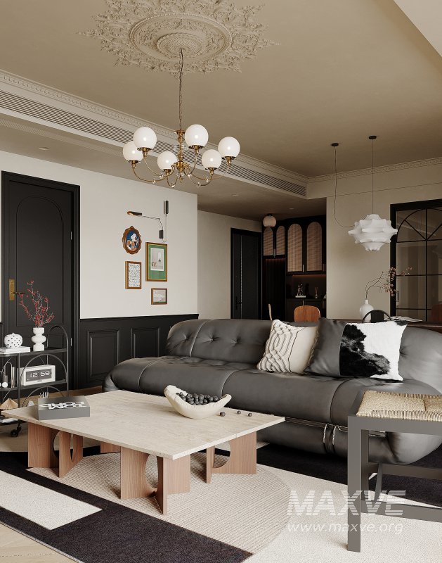 Luxurious living room and dining room - Image 5