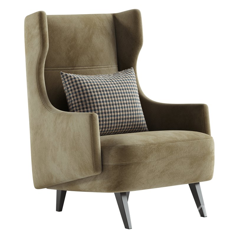 Budelli Cloud Wing Chair - Image 6