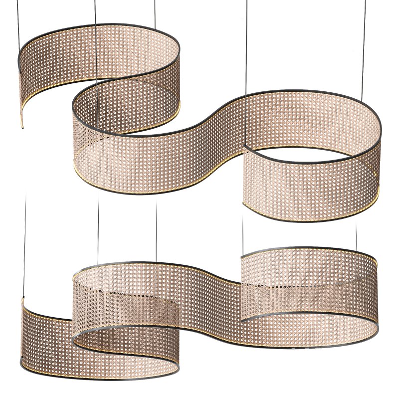 Japandi Style Flow Pendant Light - Image 5