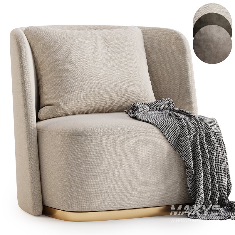 Armchair MCQUEEN BY Cazarina - Image 4