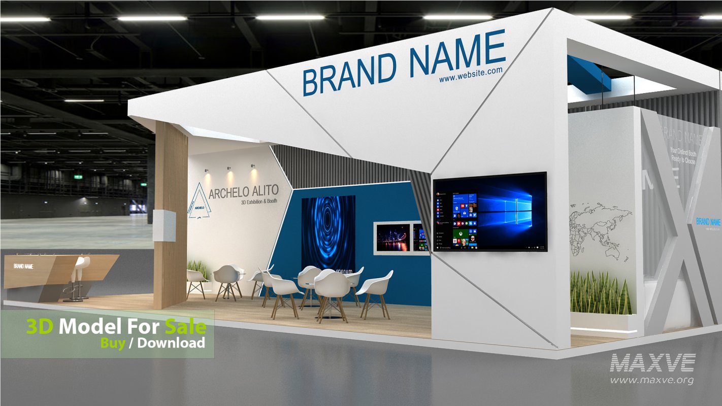 3d model stall - Image 2