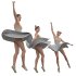 ballerina girl in 3 poses - Thumbnail 5